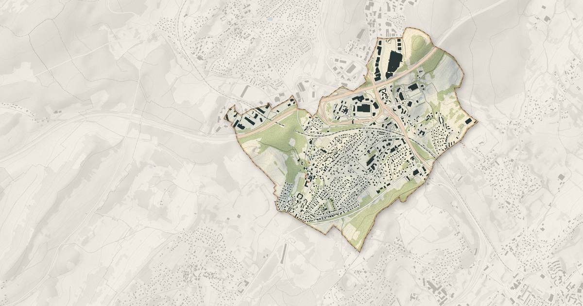 Portrait cartographique de École-Valentin : relief, eau, forêts, bâti et voies, calculés à partir des données de l'IGN