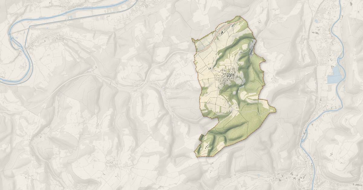 Portrait cartographique de Écot : relief, eau, forêts, bâti et voies, calculés à partir des données de l'IGN