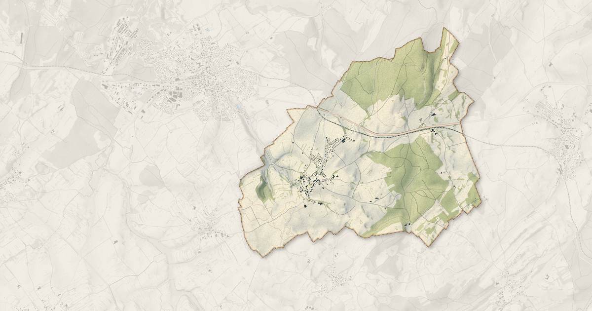 Portrait cartographique de Épenoy : relief, eau, forêts, bâti et voies, calculés à partir des données de l'IGN