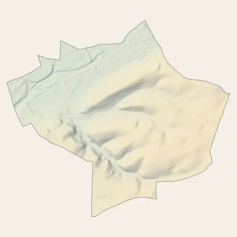 Étupes : relief