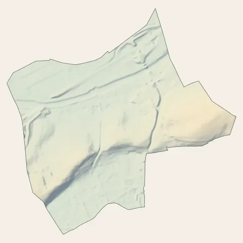 Exincourt : relief