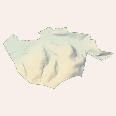 Fesches-le-Châtel : relief