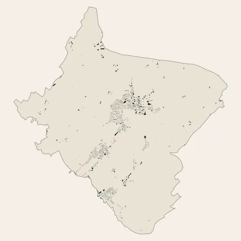 Les Fins : bâti