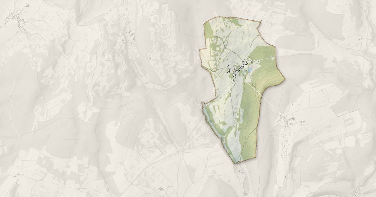Portrait cartographique de Geney : relief, eau, forêts, bâti et voies, calculés à partir des données de l'IGN
