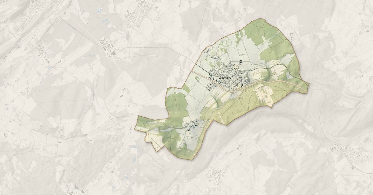 Portrait cartographique de Mamirolle : relief, eau, forêts, bâti et voies, calculés à partir des données de l'IGN