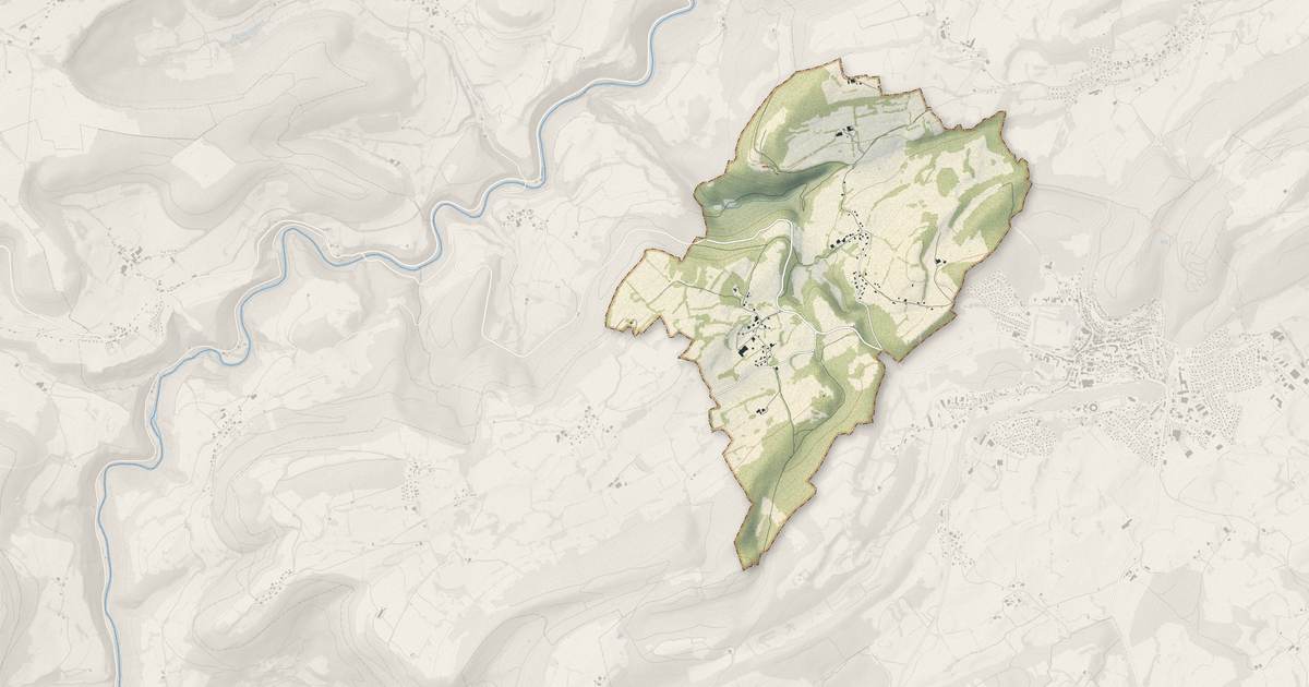 Portrait cartographique de Mancenans-Lizerne : relief, eau, forêts, bâti et voies, calculés à partir des données de l'IGN