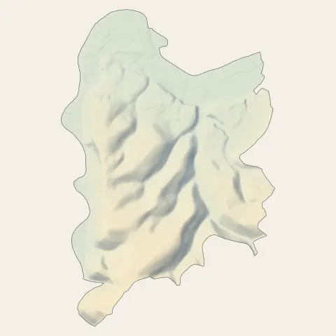 Mandeure : relief
