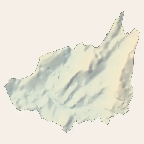 Miserey-Salines : relief