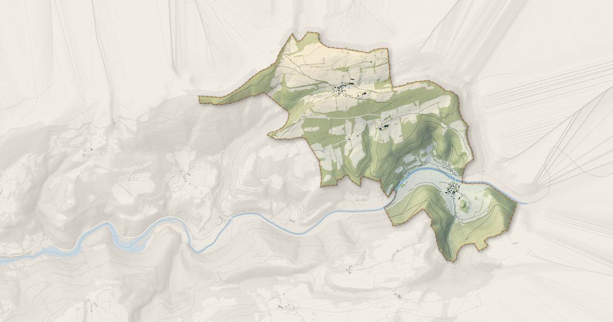 Portrait cartographique de Montancy : relief, eau, forêts, bâti et voies, calculés à partir des données de l'IGN