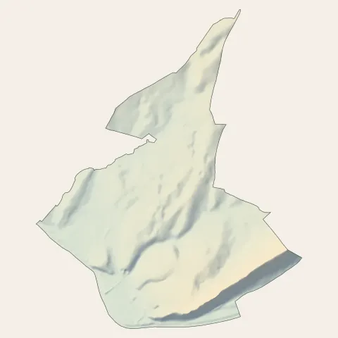 Montferrand-le-Château : relief