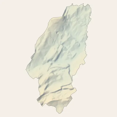 Orchamps-Vennes : relief