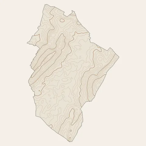 Pirey : courbes de niveau