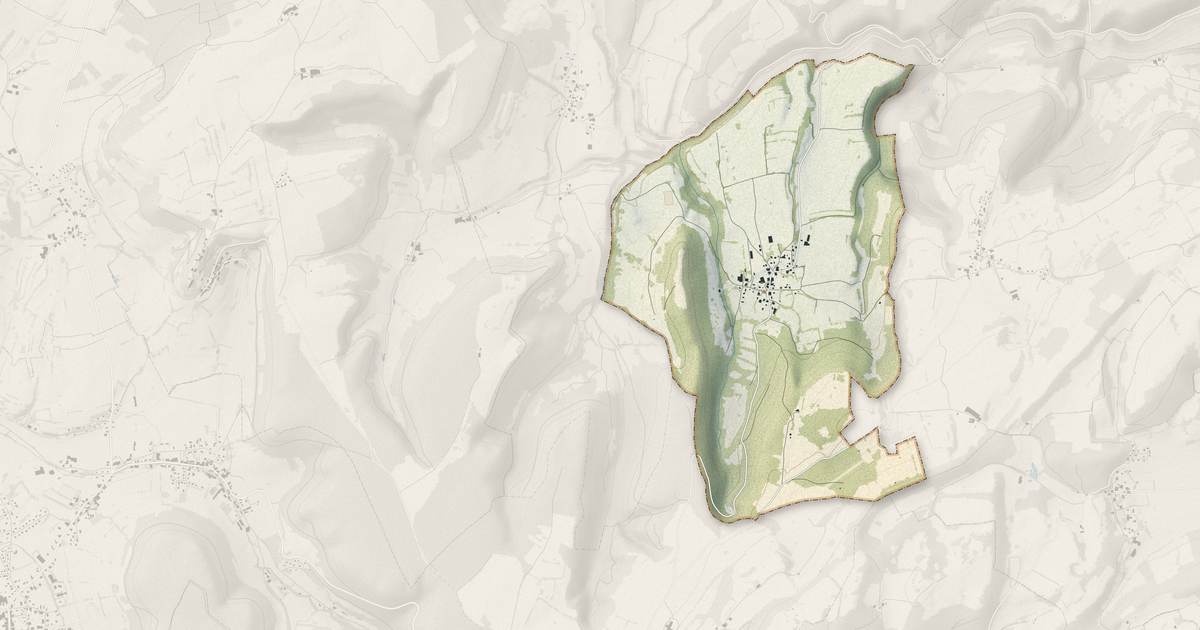 Portrait cartographique de Rosières-sur-Barbèche : relief, eau, forêts, bâti et voies, calculés à partir des données de l'IGN