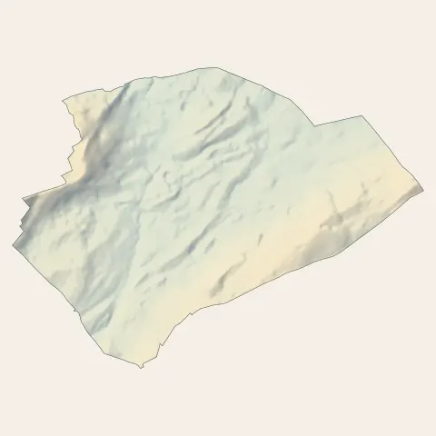 Le Russey : relief