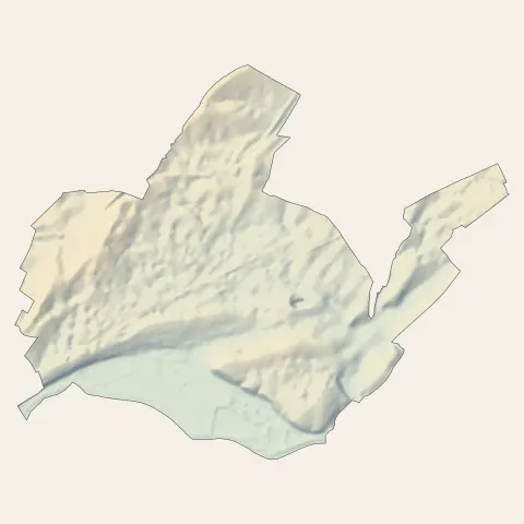 Saint-Vit : relief