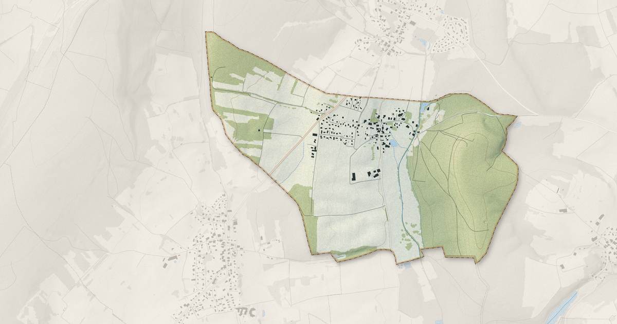 Portrait cartographique de Semondans : relief, eau, forêts, bâti et voies, calculés à partir des données de l'IGN