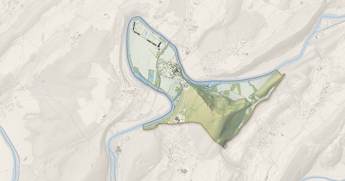 Portrait cartographique de Thoraise : relief, eau, forêts, bâti et voies, calculés à partir des données de l'IGN