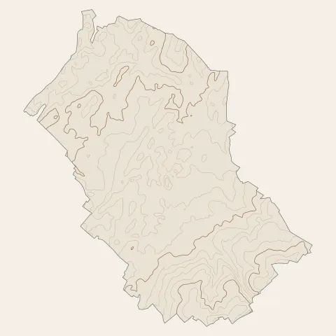 Valdahon : courbes de niveau