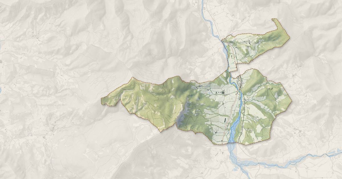 Portrait cartographique de Solaure en Diois : relief, eau, forêts, bâti et voies, calculés à partir des données de l'IGN