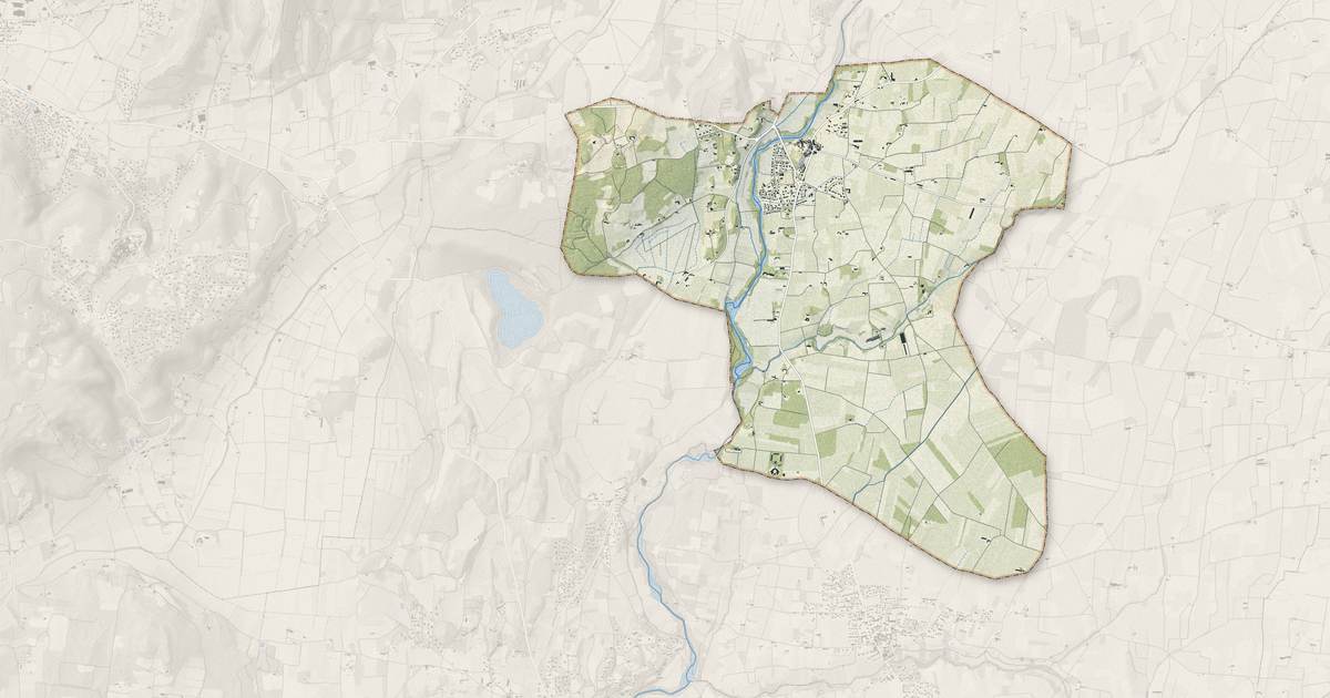 Portrait cartographique de La Baume-de-Transit : relief, eau, forêts, bâti et voies, calculés à partir des données de l'IGN