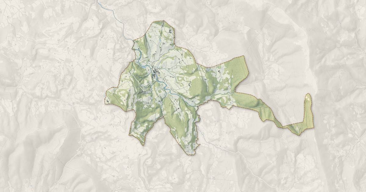 Portrait cartographique de Bourdeaux : relief, eau, forêts, bâti et voies, calculés à partir des données de l'IGN