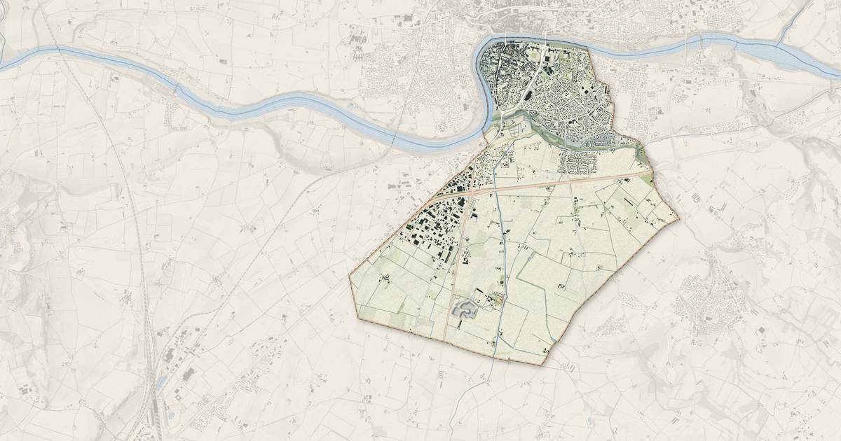 Portrait cartographique de Bourg-de-Péage : relief, eau, forêts, bâti et voies, calculés à partir des données de l'IGN
