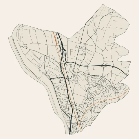 Bourg-lès-Valence : voies