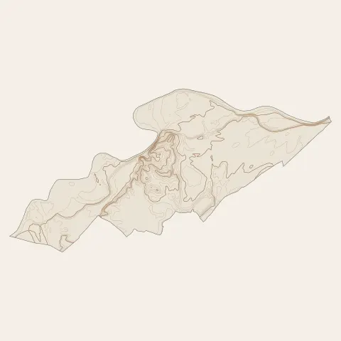 Châteauneuf-sur-Isère : courbes de niveau