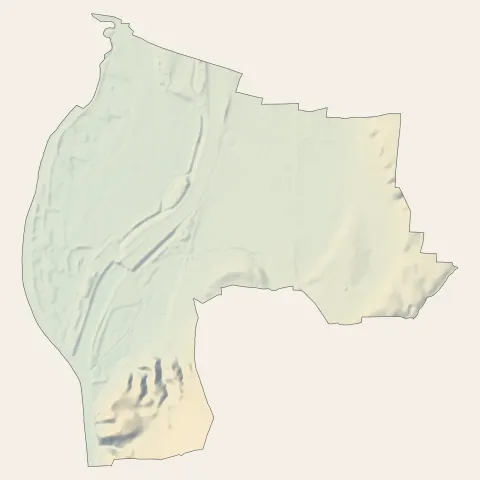 Châteauneuf-du-Rhône : relief