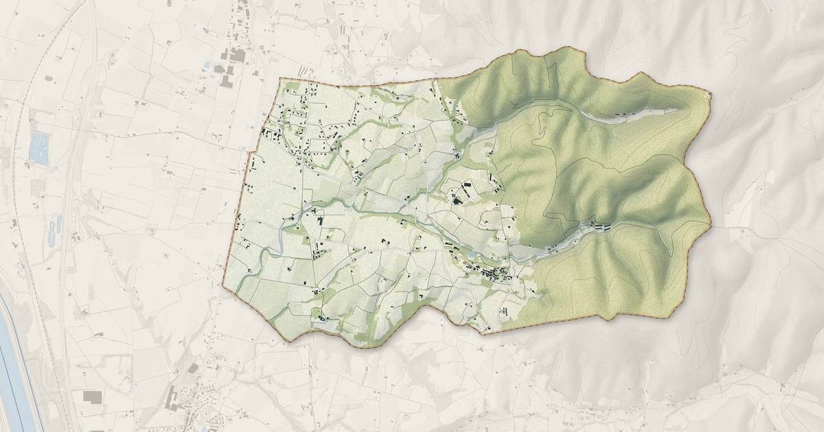 Portrait cartographique de Cliousclat : relief, eau, forêts, bâti et voies, calculés à partir des données de l'IGN