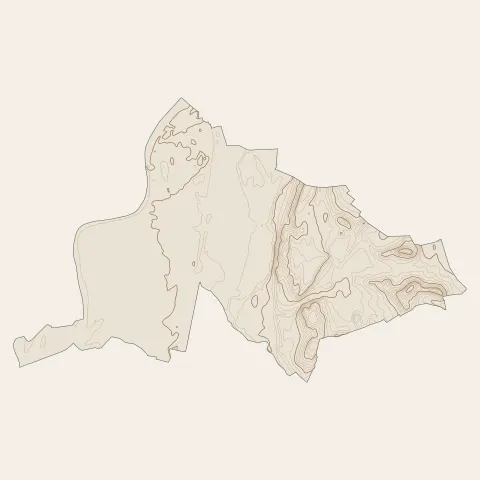 Étoile-sur-Rhône : courbes de niveau
