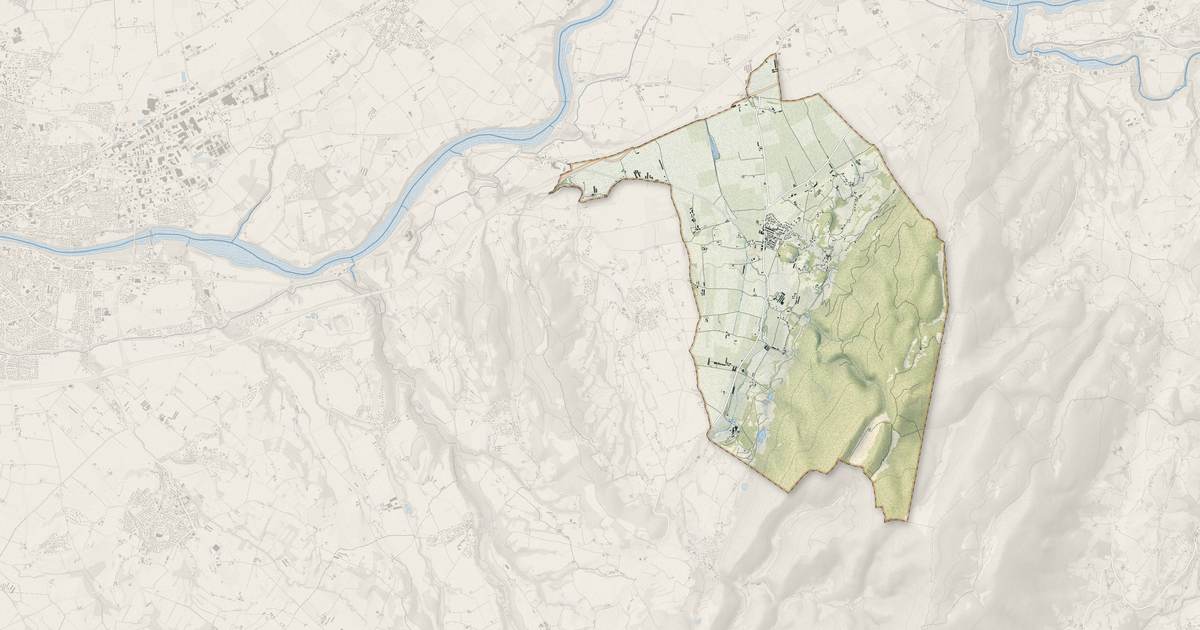 Portrait cartographique de Hostun : relief, eau, forêts, bâti et voies, calculés à partir des données de l'IGN