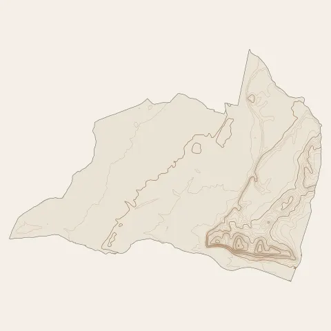 Livron-sur-Drôme : courbes de niveau