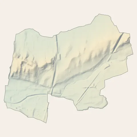 Montboucher-sur-Jabron : relief