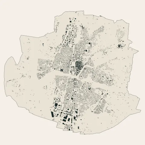Montélimar : bâti