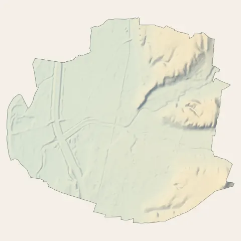Montélimar : relief