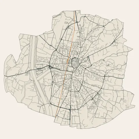 Montélimar : voies