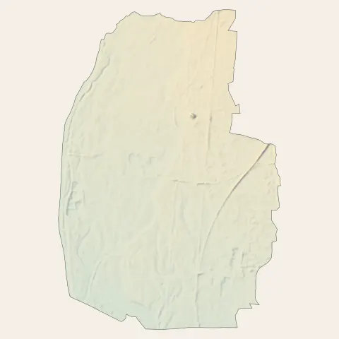 Pierrelatte : relief