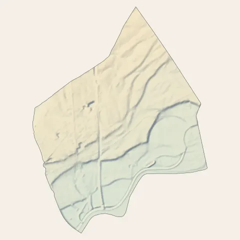 Pont-de-l'Isère : relief