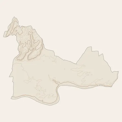 Romans-sur-Isère : courbes de niveau