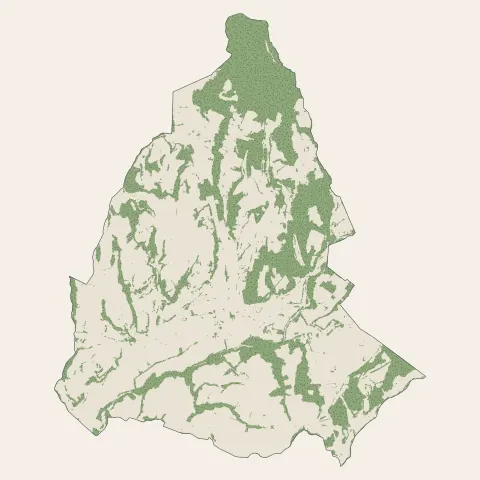 Saint-Donat-sur-l'Herbasse : bois, forêts et landes