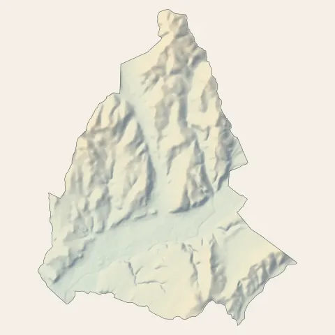 Saint-Donat-sur-l'Herbasse : relief