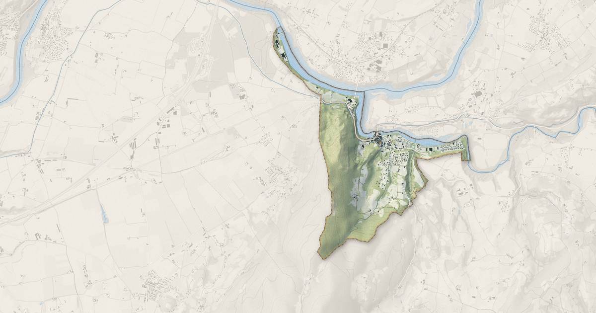 Portrait cartographique de Saint-Nazaire-en-Royans : relief, eau, forêts, bâti et voies, calculés à partir des données de l'IGN