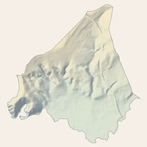 Saint-Uze : relief