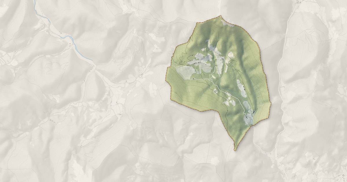 Portrait cartographique de Valouse : relief, eau, forêts, bâti et voies, calculés à partir des données de l'IGN