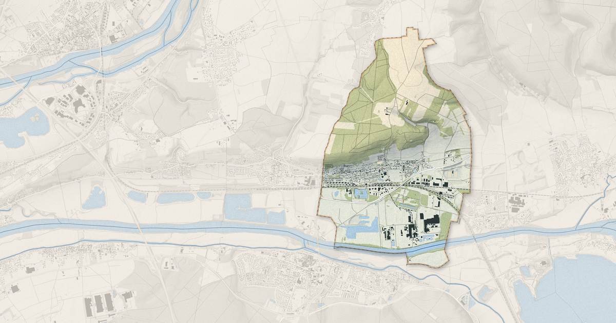 Portrait cartographique de Alizay : relief, eau, forêts, bâti et voies, calculés à partir des données de l'IGN