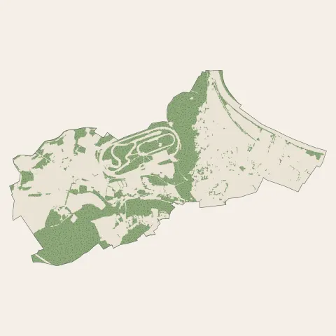Le Val d'Hazey : bois, forêts et landes