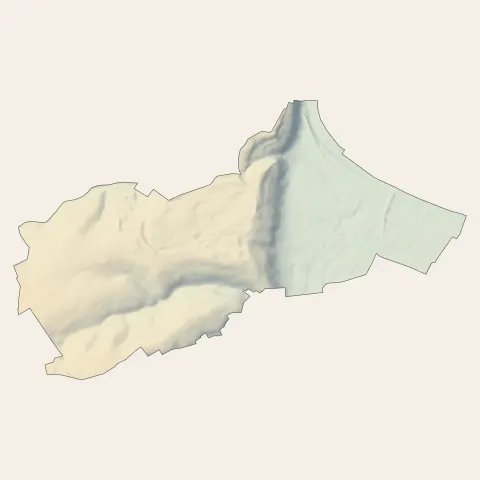 Le Val d'Hazey : relief