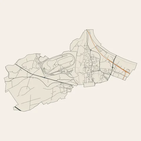 Le Val d'Hazey : voies