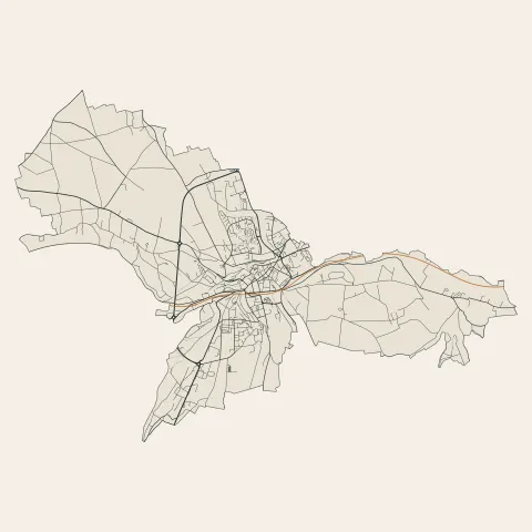 Bernay : voies